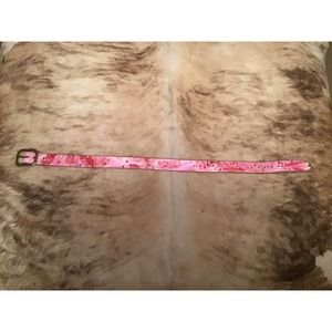 OOAK Handmade South Paradiso Leather Belt Size 34 Joel Romulus Von Stezelberger